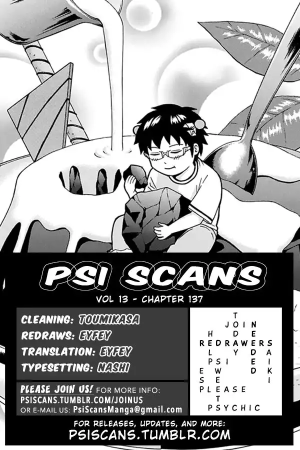 Saiki Kusuo no Psi Nan Chapter 137 1